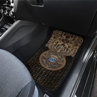 Egypt Eye of Horus Car Mats Hieroglyphics Patterns Retro Style