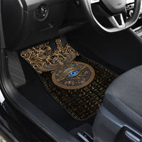 Egypt Eye of Horus Car Mats Hieroglyphics Patterns Retro Style