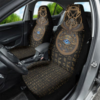 Egypt Eye of Horus Car Seat Cover Hieroglyphics Patterns Retro Style