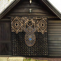 Egypt Eye of Horus Quilt Hieroglyphics Patterns Retro Style