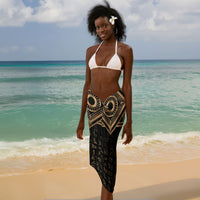 Egypt Eye of Horus Sarong Hieroglyphics Patterns Retro Style