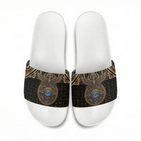 Egypt Eye of Horus Slide Sandals Hieroglyphics Patterns Retro Style