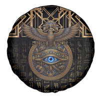 Egypt Eye of Horus Spare Tire Cover Hieroglyphics Patterns Retro Style