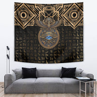 Egypt Eye of Horus Tapestry Hieroglyphics Patterns Retro Style