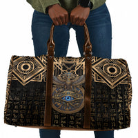 Egypt Eye of Horus Travel Bag Hieroglyphics Patterns Retro Style