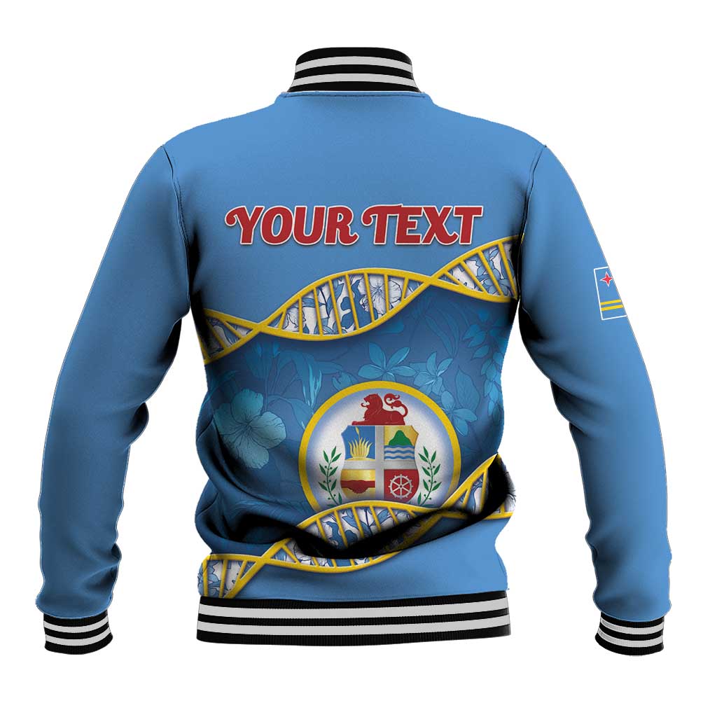 Personalized Aruba Is In My DNA Baseball Jacket - Wonder Print Shop