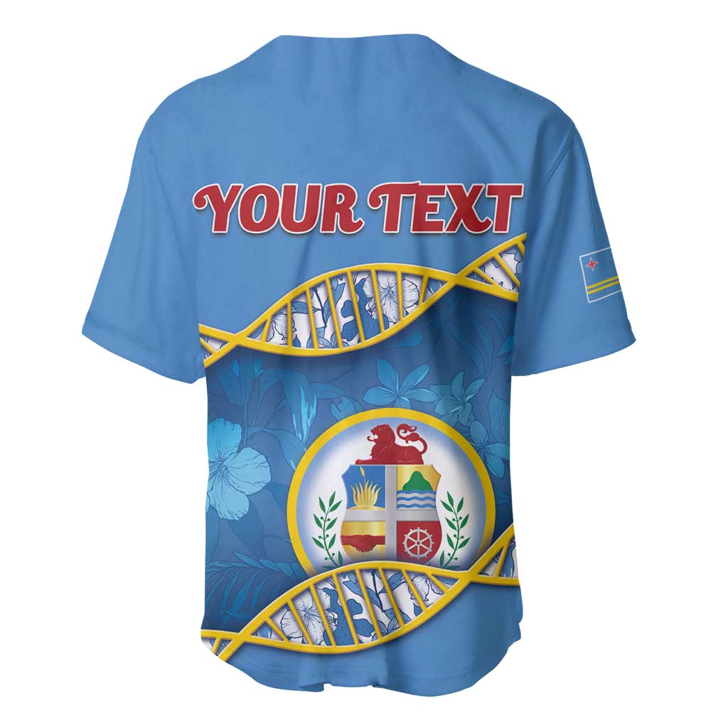 Personalized Aruba Is In My DNA Baseball Jersey - Wonder Print Shop