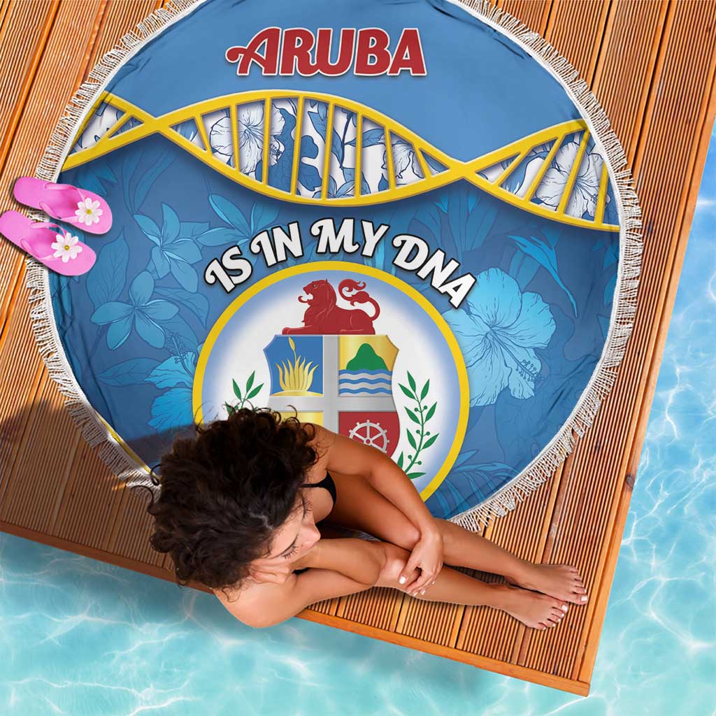 Aruba Is In My DNA Beach Blanket - Wonder Print Shop