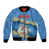 Personalized Aruba Is In My DNA Bomber Jacket - Wonder Print Shop