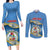 Personalized Aruba Is In My DNA Couples Matching Long Sleeve Bodycon Dress and Long Sleeve Button Shirt - Wonder Print Shop