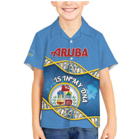 Personalized Aruba Is In My DNA Family Matching Mermaid Dress and Hawaiian Shirt - Wonder Print Shop