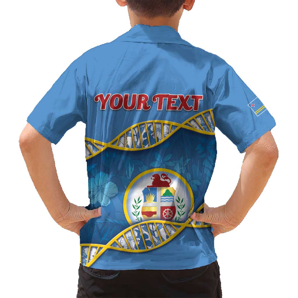 Personalized Aruba Is In My DNA Family Matching Puletasi and Hawaiian Shirt - Wonder Print Shop
