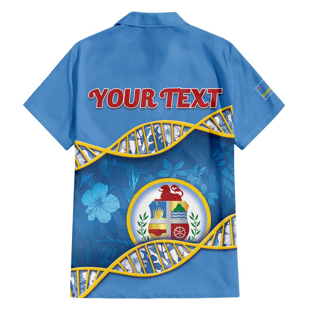 Personalized Aruba Is In My DNA Family Matching Puletasi and Hawaiian Shirt - Wonder Print Shop