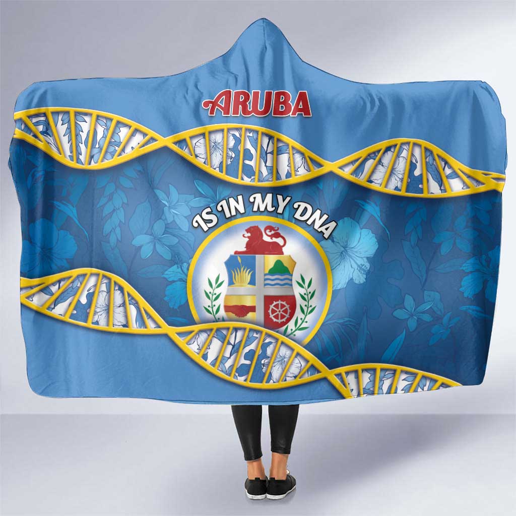 Aruba Is In My DNA Hooded Blanket - Wonder Print Shop
