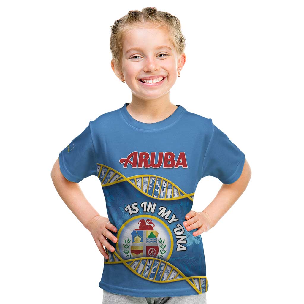 Personalized Aruba Is In My DNA Kid T Shirt - Wonder Print Shop