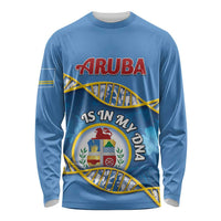 Personalized Aruba Is In My DNA Long Sleeve Shirt - Wonder Print Shop