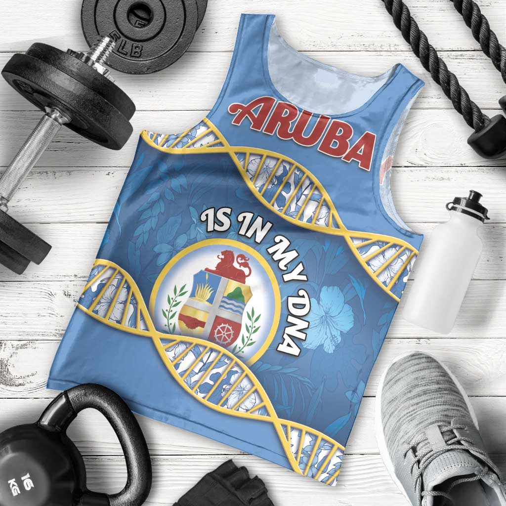 Personalized Aruba Is In My DNA Men Tank Top - Wonder Print Shop