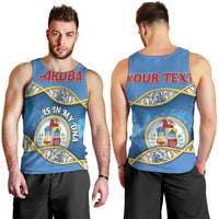 Personalized Aruba Is In My DNA Men Tank Top - Wonder Print Shop