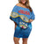 Personalized Aruba Is In My DNA Off Shoulder Short Dress - Wonder Print Shop
