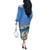 Personalized Aruba Is In My DNA Off The Shoulder Long Sleeve Dress - Wonder Print Shop
