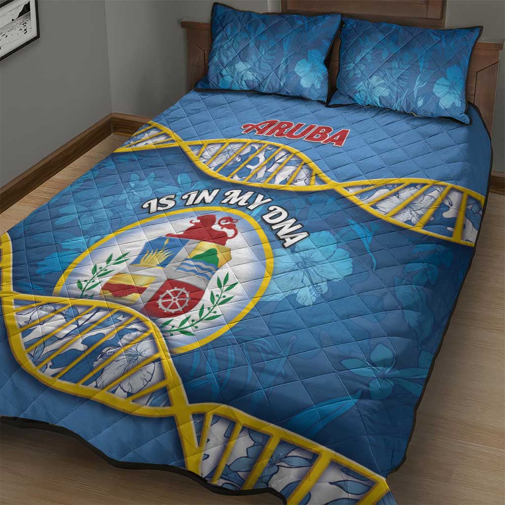 Aruba Is In My DNA Quilt Bed Set - Wonder Print Shop