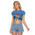 Personalized Aruba Is In My DNA Raglan Cropped T Shirt - Wonder Print Shop