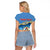 Personalized Aruba Is In My DNA Raglan Cropped T Shirt - Wonder Print Shop