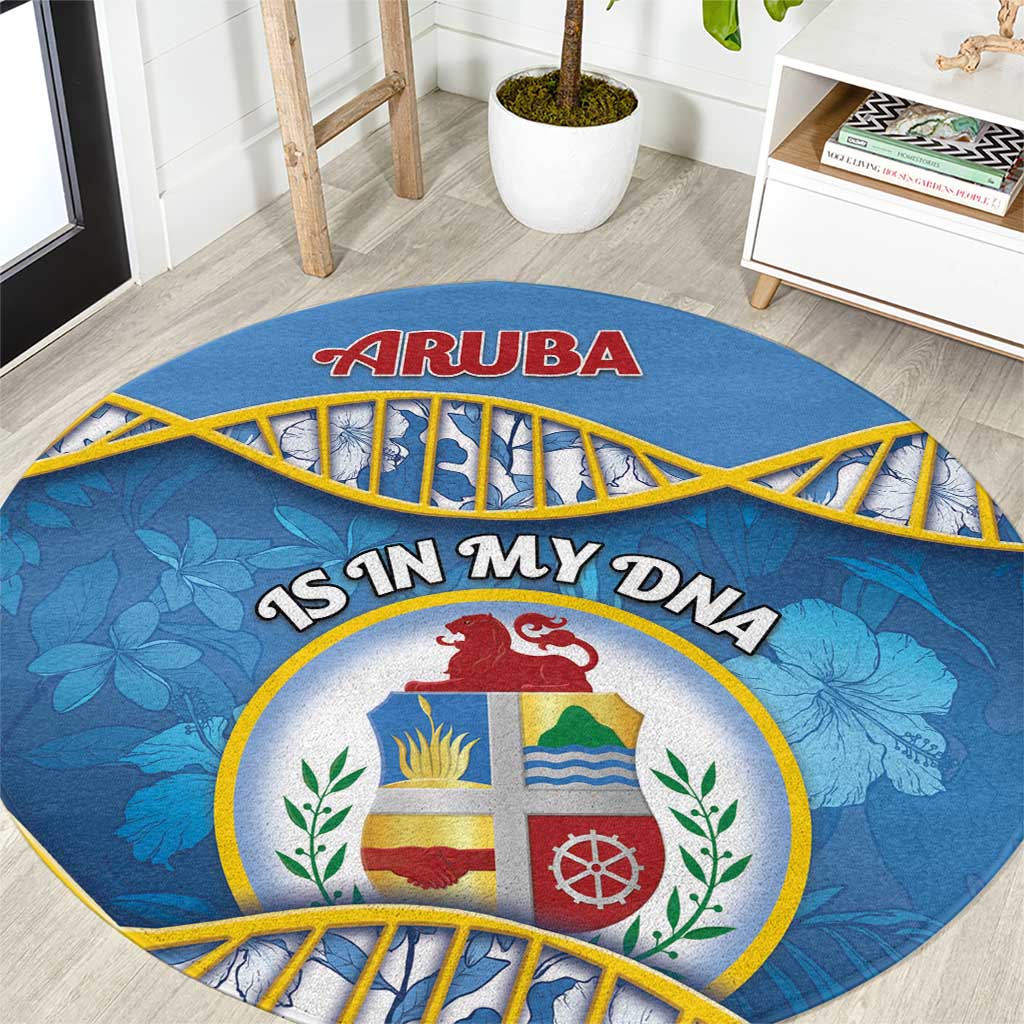 Aruba Is In My DNA Round Carpet - Wonder Print Shop