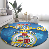 Aruba Is In My DNA Round Carpet - Wonder Print Shop