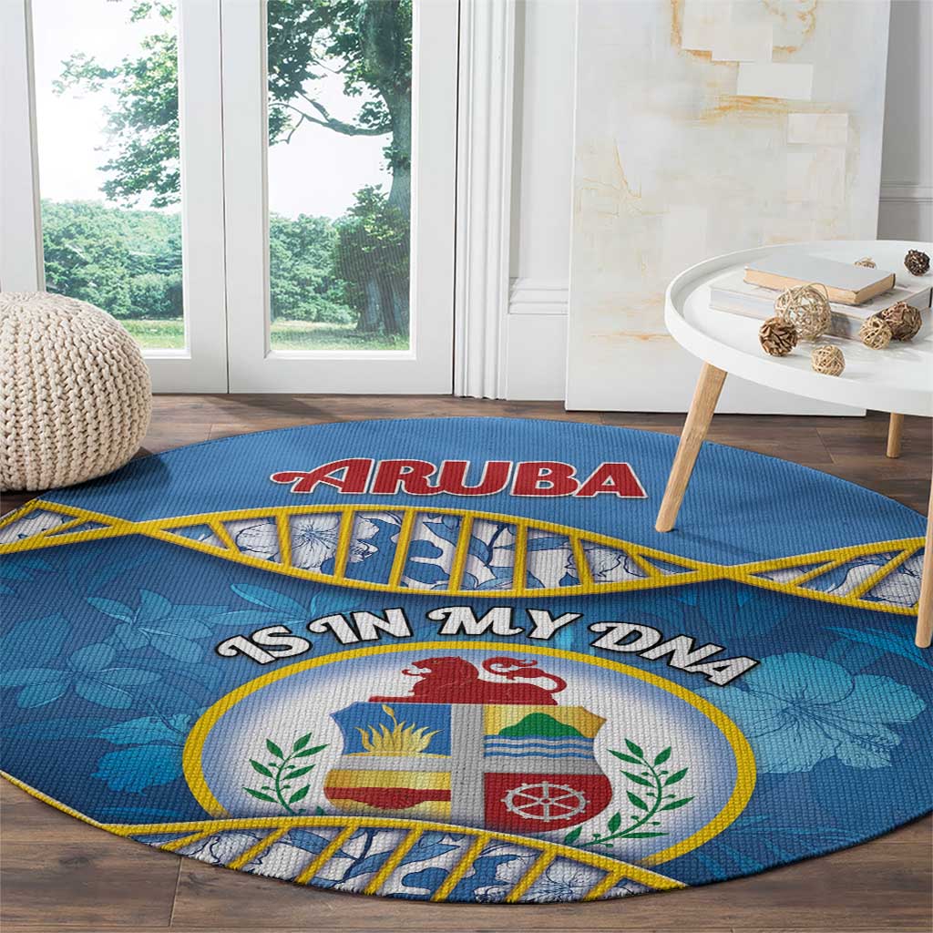 Aruba Is In My DNA Round Carpet - Wonder Print Shop