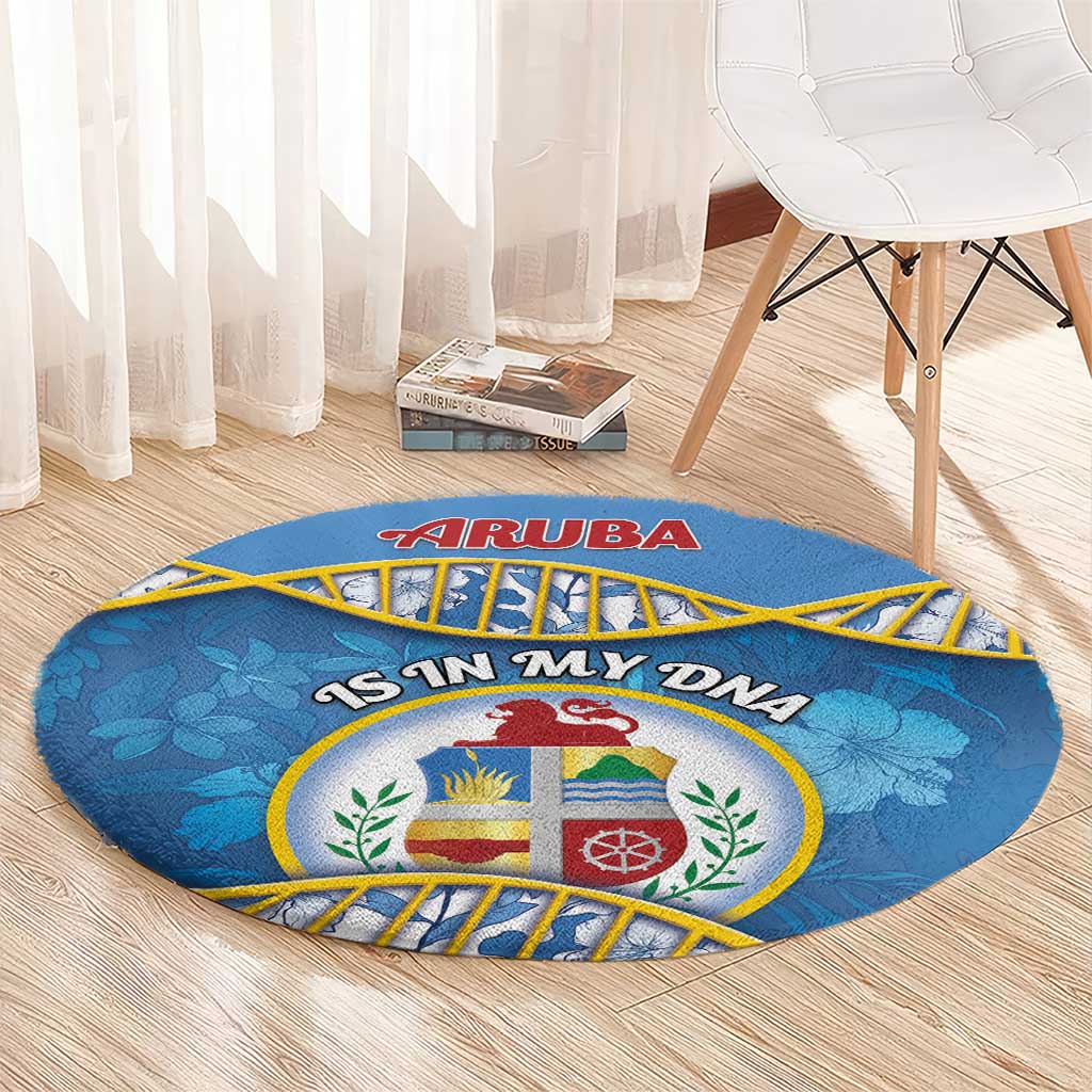 Aruba Is In My DNA Round Carpet - Wonder Print Shop