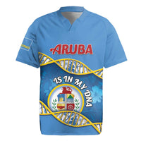 Personalized Aruba Is In My DNA Rugby Jersey - Wonder Print Shop