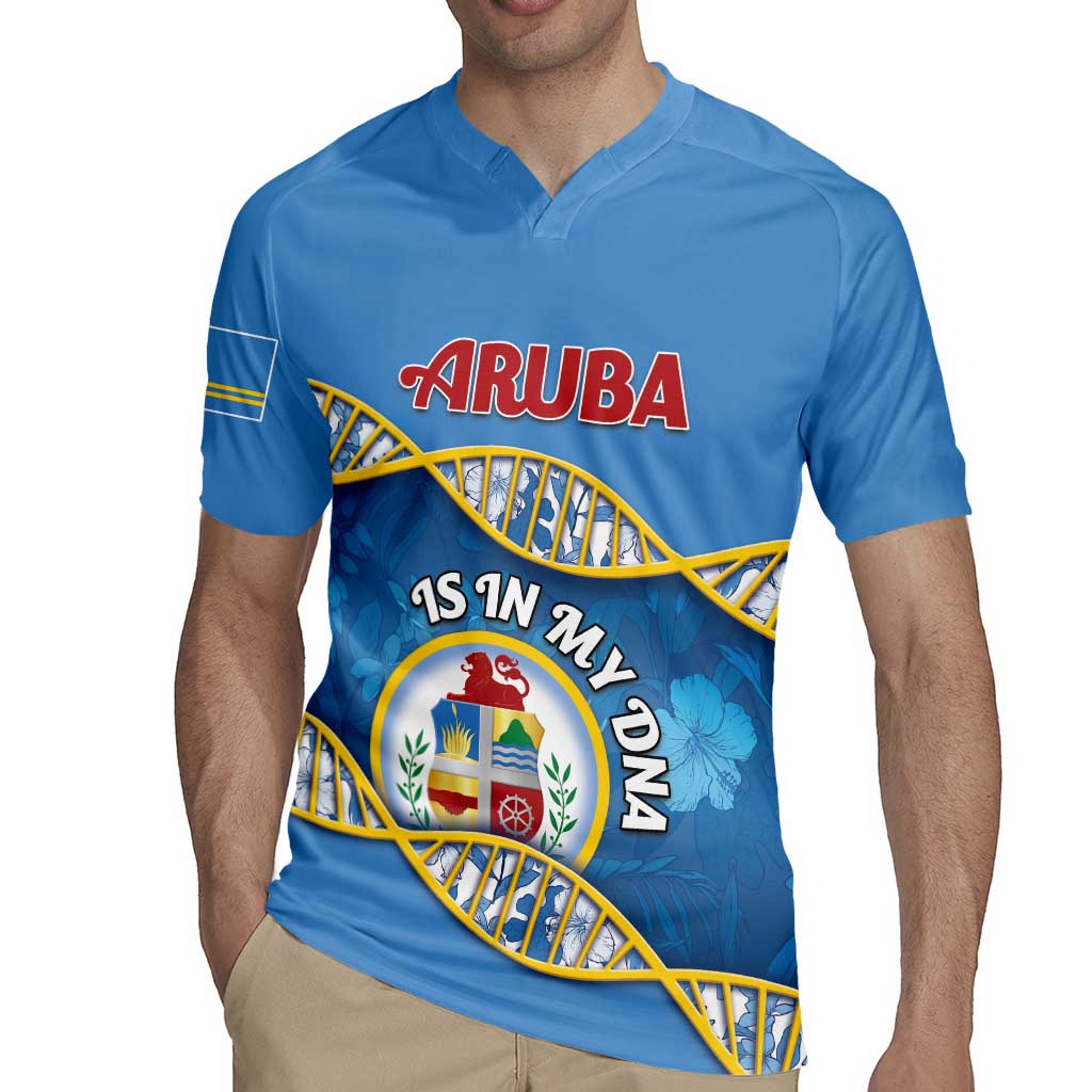 Personalized Aruba Is In My DNA Rugby Jersey - Wonder Print Shop