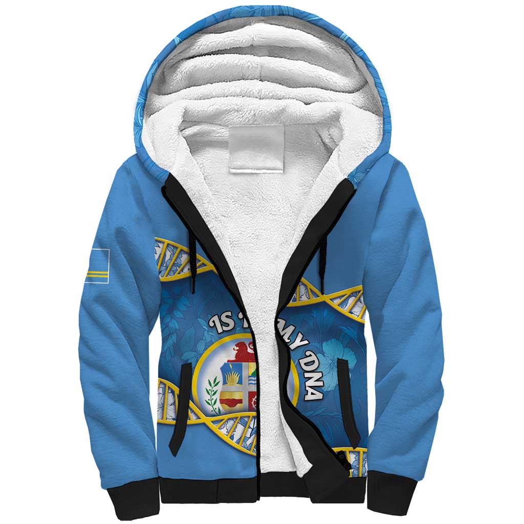Personalized Aruba Is In My DNA Sherpa Hoodie - Wonder Print Shop