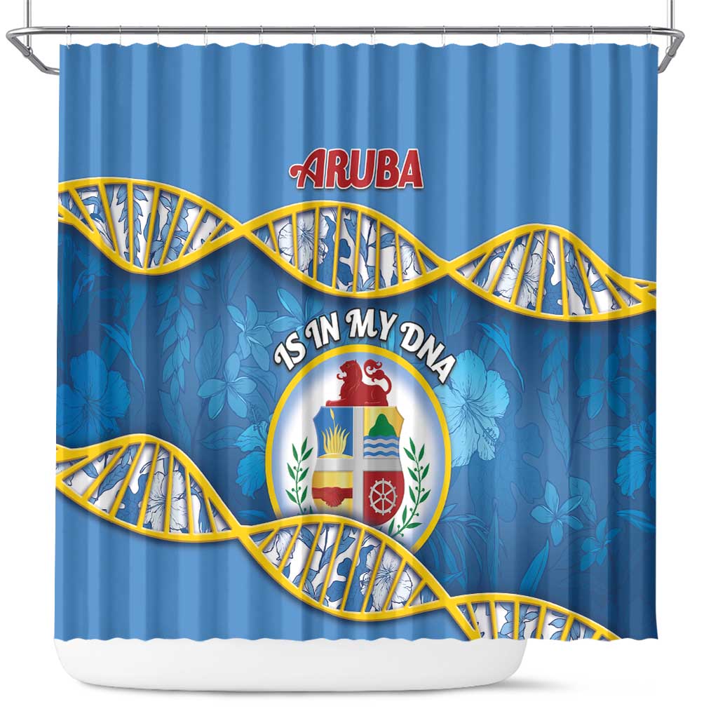 Aruba Is In My DNA Shower Curtain - Wonder Print Shop