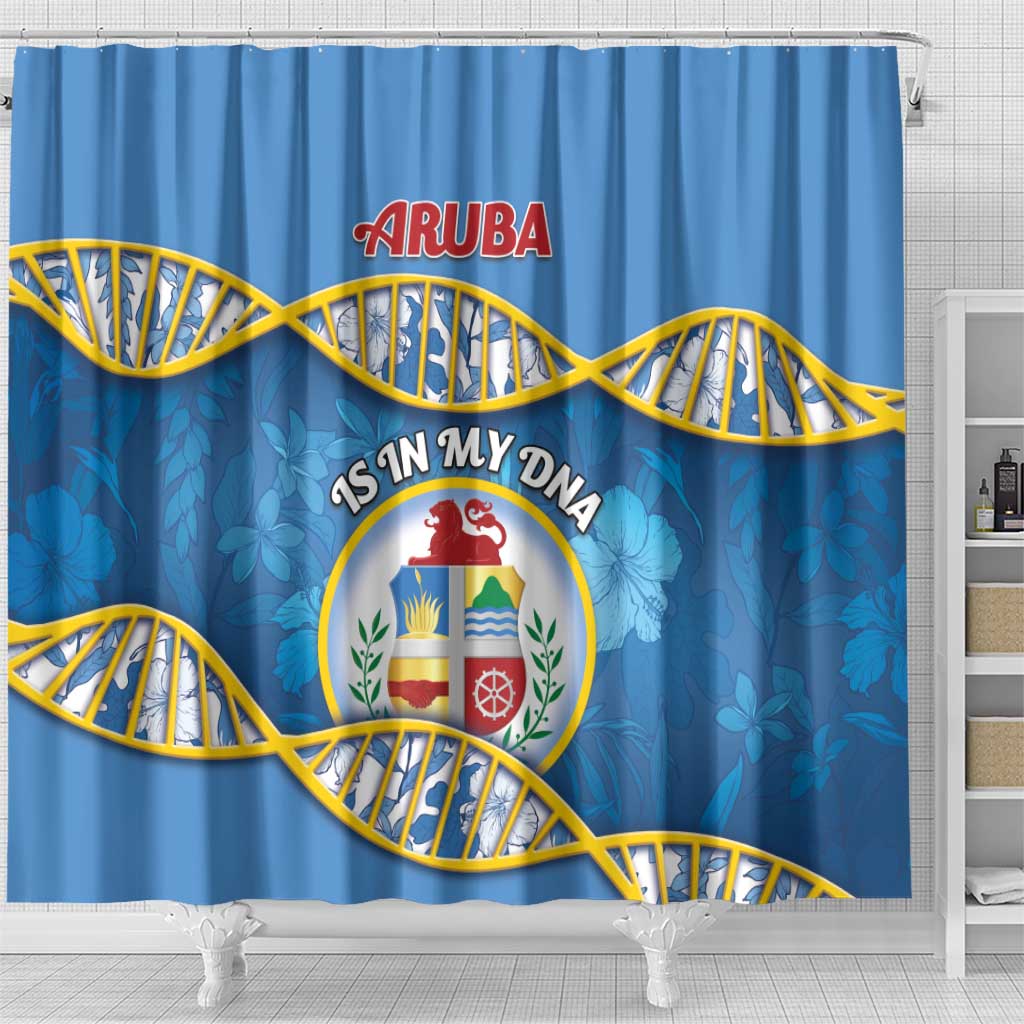 Aruba Is In My DNA Shower Curtain - Wonder Print Shop