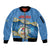 Personalized Aruba Is In My DNA Sleeve Zip Bomber Jacket - Wonder Print Shop