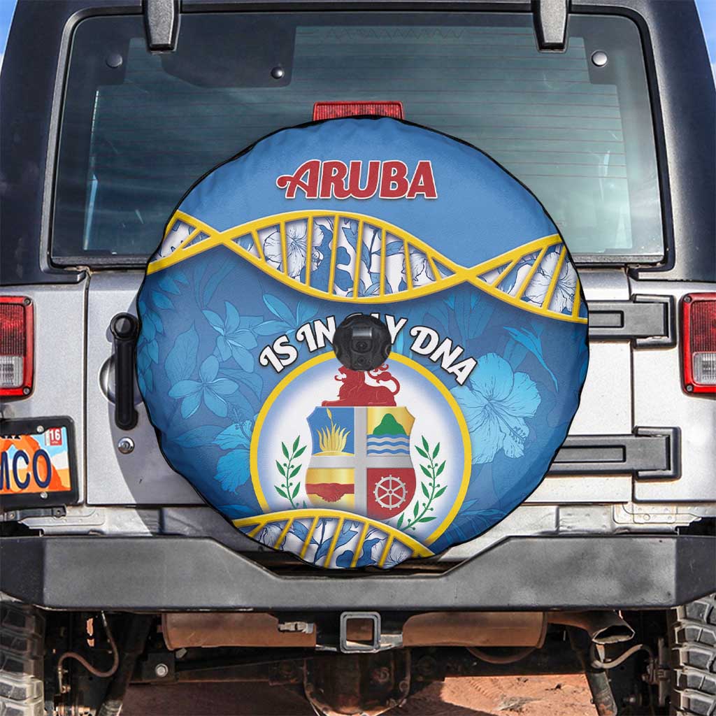 Aruba Is In My DNA Spare Tire Cover - Wonder Print Shop