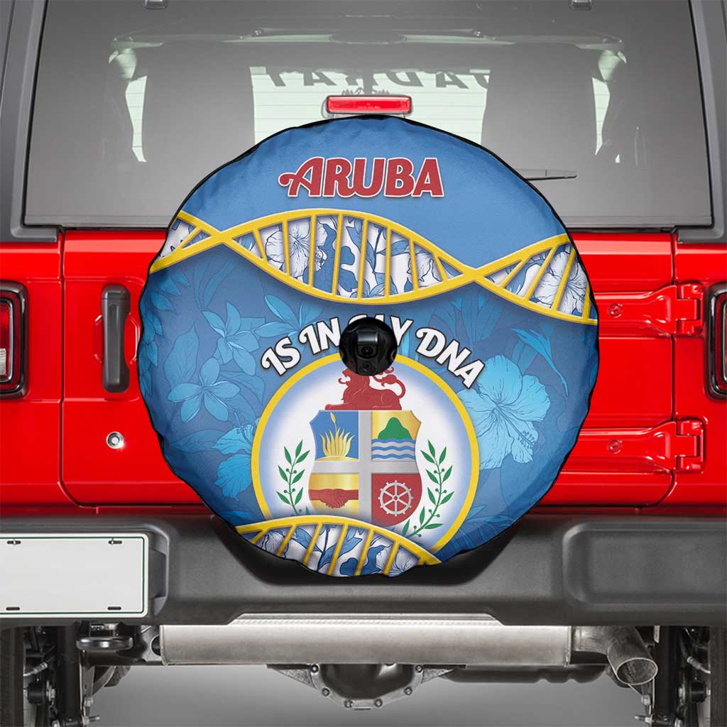 Aruba Is In My DNA Spare Tire Cover - Wonder Print Shop