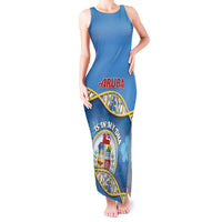Personalized Aruba Is In My DNA Tank Maxi Dress - Wonder Print Shop