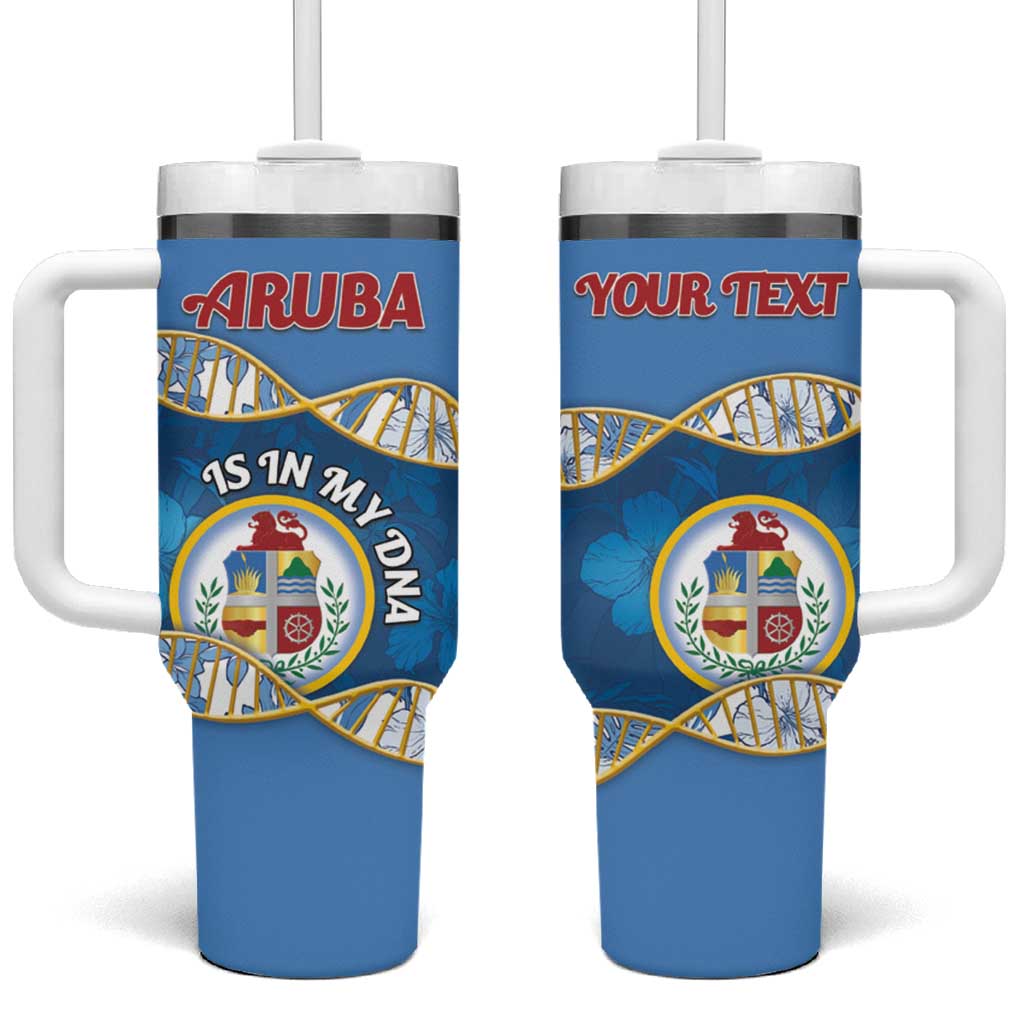 Personalized Aruba Is In My DNA Tumbler With Handle - Wonder Print Shop