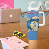 Personalized Aruba Is In My DNA Tumbler With Handle - Wonder Print Shop