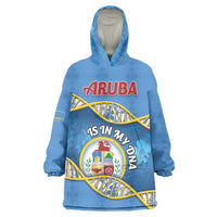 Personalized Aruba Is In My DNA Wearable Blanket Hoodie - Wonder Print Shop