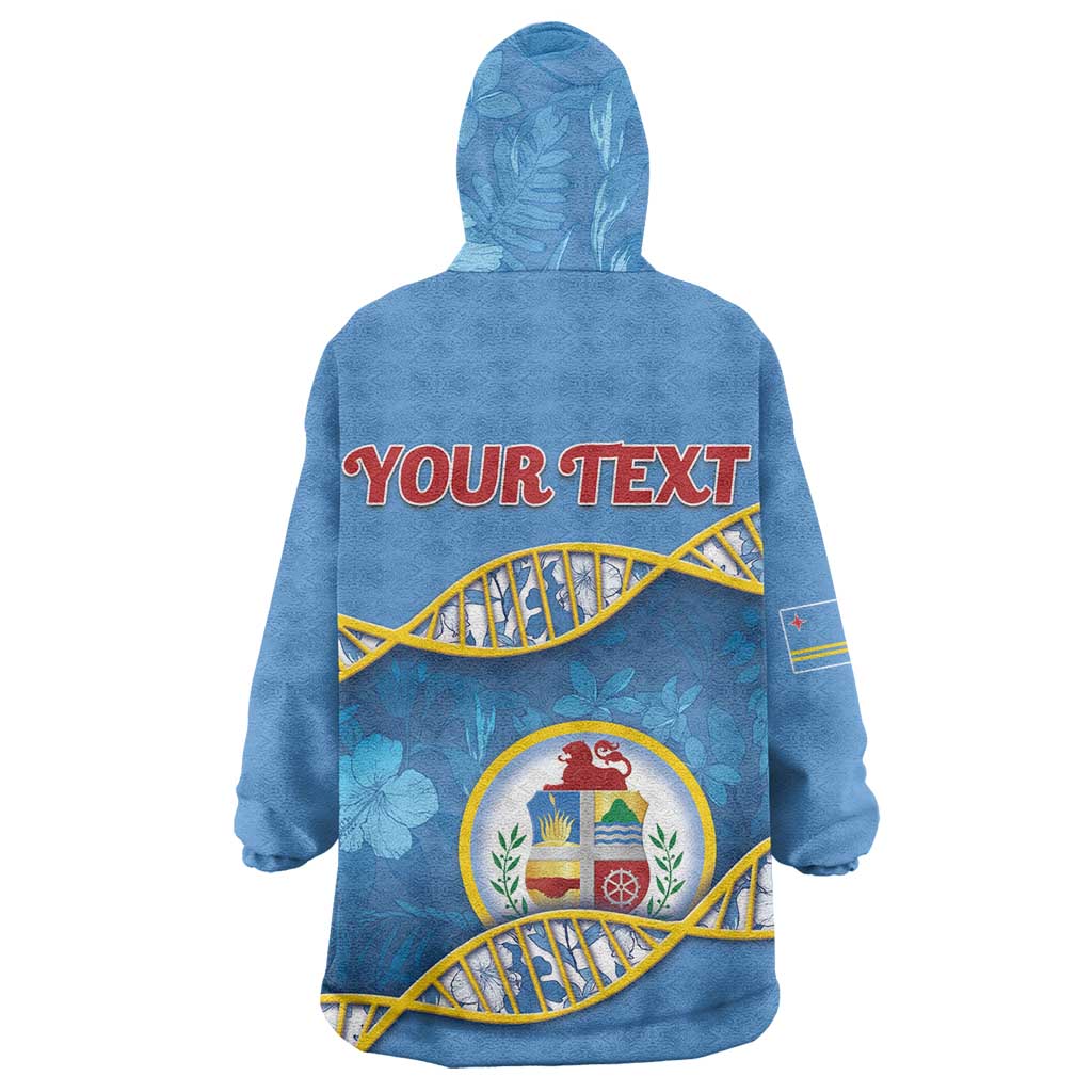 Personalized Aruba Is In My DNA Wearable Blanket Hoodie - Wonder Print Shop