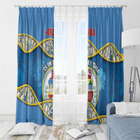Aruba Is In My DNA Window Curtain - Wonder Print Shop