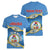 Personalized Aruba Is In My DNA Women V-Neck T-Shirt - Wonder Print Shop