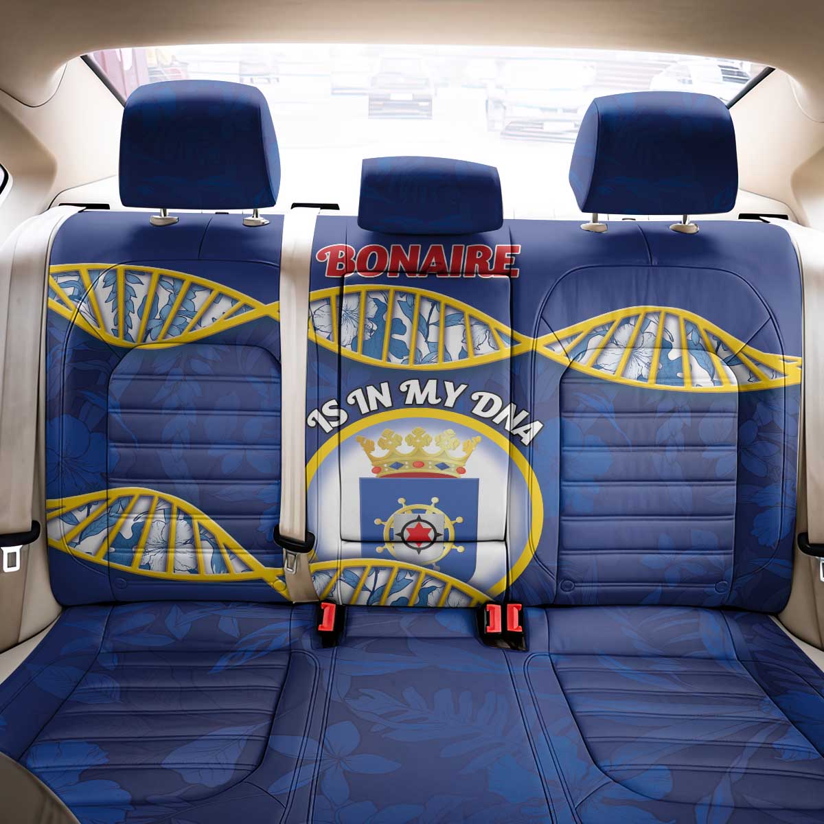 Bonaire Is In My DNA Back Car Seat Cover - Wonder Print Shop