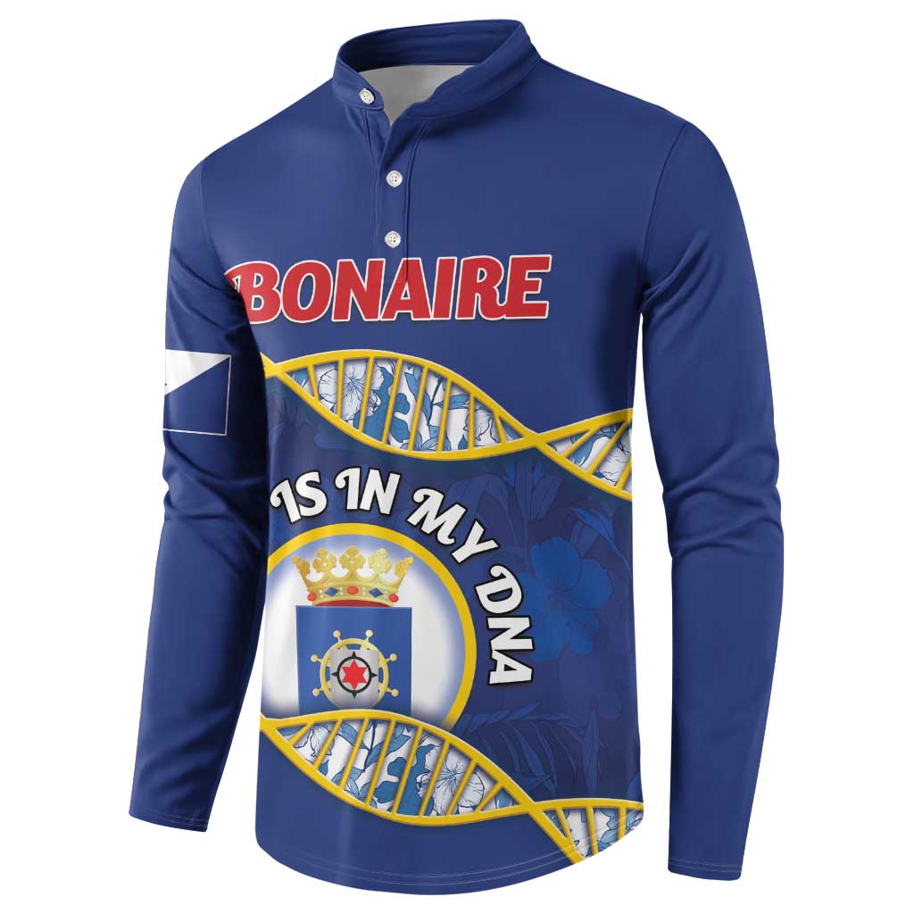 Personalized Bonaire Is In My DNA Button Sweatshirt - Wonder Print Shop