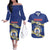 Personalized Bonaire Is In My DNA Couples Matching Off The Shoulder Long Sleeve Dress and Hawaiian Shirt - Wonder Print Shop
