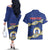 Personalized Bonaire Is In My DNA Couples Matching Off The Shoulder Long Sleeve Dress and Hawaiian Shirt - Wonder Print Shop